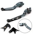 thumbnail image 1 of Levier de Frein Réglable pour Yamaha MT-09 Tracer 900/GT 21-22 YZF R6 17-20 Noir, 1 of 10