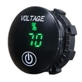 thumbnail image 4 of Mini -48V Digital Display Tester para motocicleta verde Zulema Voltímetro de voltio de coche de motocicleta, 4 of 7