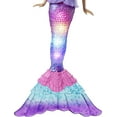 thumbnail image 2 of Barbie Fantasy Mermaid Doll with Water-Activated Twinkle Light-Up Tail and Pink-Streaked Hair, 2 of 6