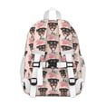 thumbnail image 3 of Rottweiler and Flower Backpack for School,Cute School Bag,Schoolbag with Adjustable Shoulder Straps & Padded Back,15"x11.42"x5.5", 3 of 6