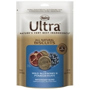 Ultra All Natural Biscuits Antioxidant Blend With Wild Blueberry And Pomegranate Dog Treats 16 Oz.