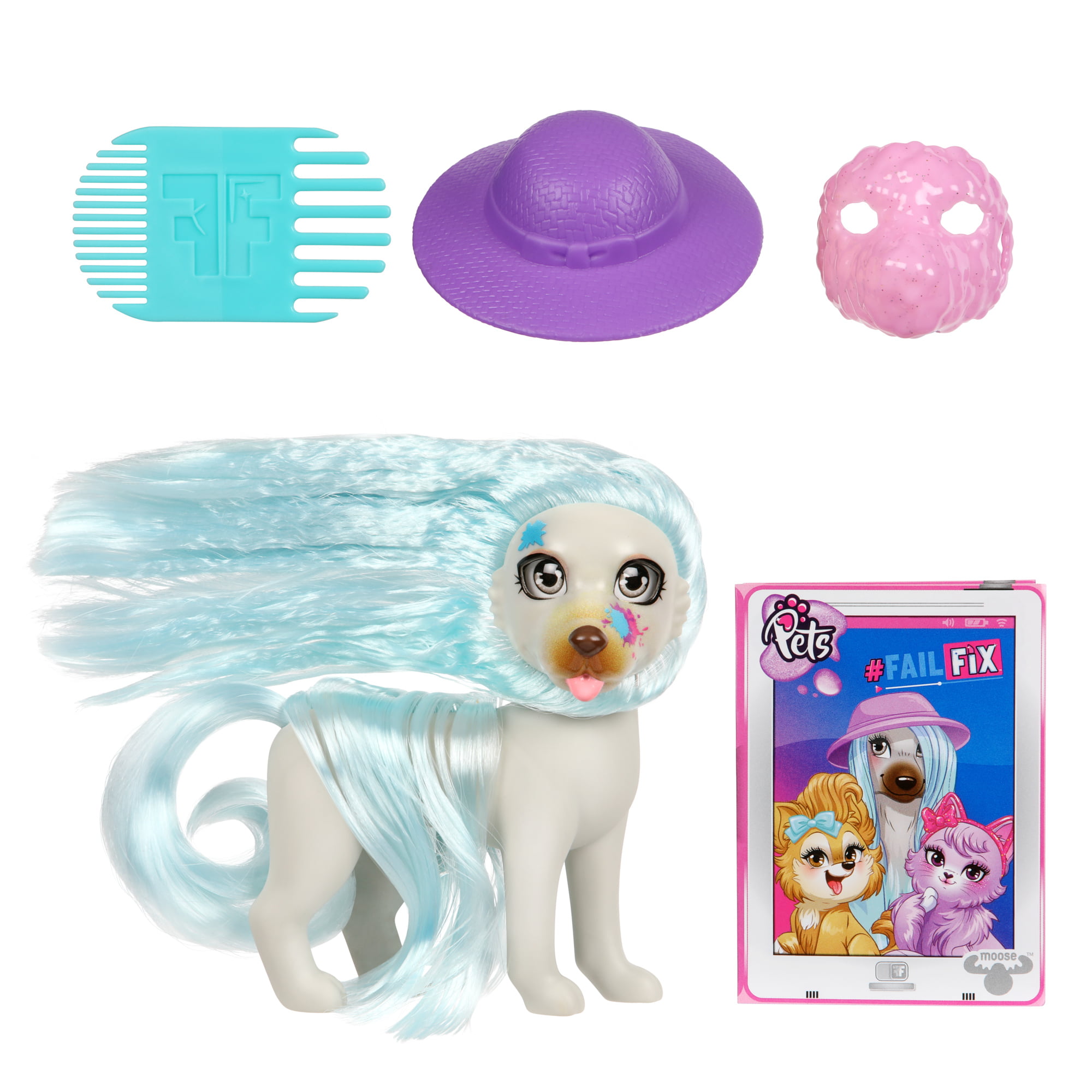 #Failfix Pets @GlamaPony Total Makeover Pet Pack Fashion Pet With 3 Accessories 