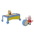 thumbnail image 3 of Peppa Pig Peppa's Adventures Making Music Fun Preschool Playset, 2 Figures, 3 Accessories, Ages 3+, 3 of 7