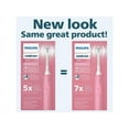 thumbnail image 2 of Philips Sonicare 4100 Power Toothbrush, Rechargeable Electric Toothbrush with Pressure Sensor, Deep Pink (HX3681/26), 2 of 5