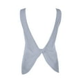thumbnail image 7 of SNKSDGM Female Tank Tops for Women Pack Crop Tank Top for Women Fitted Basic Tanks Women Cold Shoulder Top Knot Backless Tshirt Tank Top Sexy Casual Loose Backless Tshirt Xl, 7 of 7