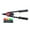 Black, variant on Amdohai 90PCS Mixed Zinc Plated Carbon Steel Flat Head Rivet Nut Kit M3/4/5/6/8/10/12
