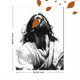 thumbnail image 3 of Qisvanset 12x16 Inch Jesus Minimalist Line Canvas Wall Art, Classic Portrait Art Baptism Gift Household Decor, 3 of 8