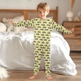 thumbnail image 6 of joogoo Vehicle Car Checkered 2 Piece Long Sleeve Tee and Pants Cotton Pajama Set 8Y, 6 of 7