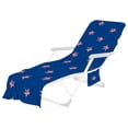 thumbnail image 5 of Ruziyoog Beach Chair Cover with Side Pockets Microfiber Chaise Lounge Chair Towel Cover for Sun Lounger Pool Sunbathing Garden Beach Hotel Easy To Carry Around Multicolor 28.74X82.68In, 5 of 6