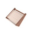 thumbnail image 3 of relayinert Rings Display Stand Display Jewelry Organizer Gray for Vanity Bracelets Necklaces Beige 29x11x27cm, 3 of 6