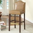 thumbnail image 3 of Linon Manor 30" Bar Stool in Russet, 3 of 3