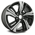 Aluminum Wheel Rim 17 Inch for Honda Civic 2016-2018 5 Lug 114.3mm 10 ...