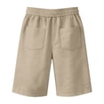 thumbnail image 5 of Tanghaowl Short Sets for Women, Women Casual Summer Shorts Suit Two Piece Outfit With Comfortable Top And Stylish Bottoms Beige M, 5 of 5