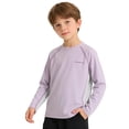 thumbnail image 2 of Fancifize Boys Summer Workout Tshirts Casual Crewneck Long Sleeve Shirts Kids Dry Fit Pullover Tops 4-16 Years, 2 of 5