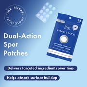 Rael Miracle Patch Advanced Strength Retinol Spot Cover, for Stubborn Pimples, 24 Count