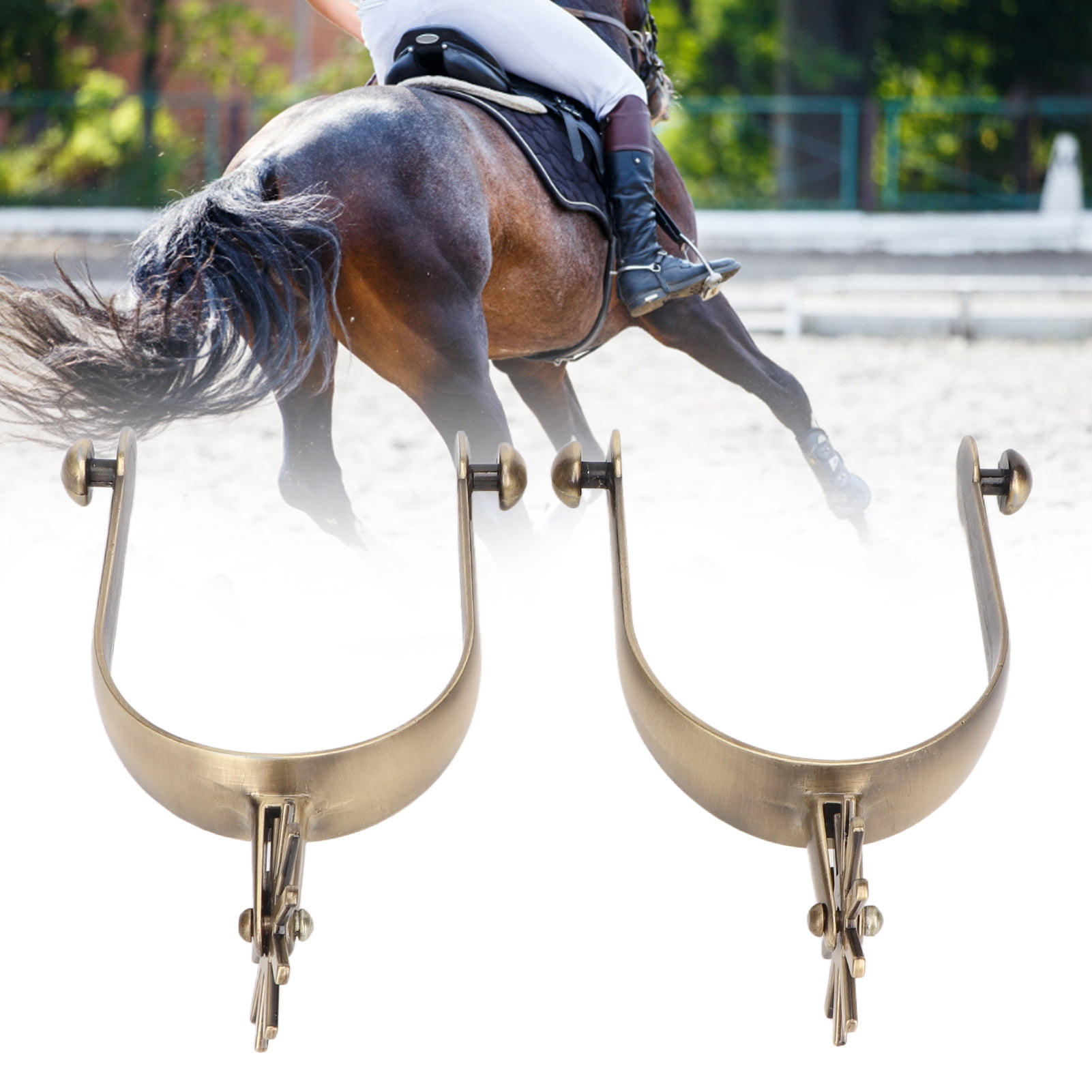 Éperons D'équitation Riding World - Neufs Avec Défauts Mineurs - Fabriqués En Chine