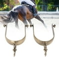 thumbnail image 1 of Horse Spurs,  Free Zinc Alloy  Spurs Vintage with Gear for Riding for Men, 1 of 8