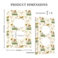 thumbnail image 3 of Kdxio Flowers And Hens Decorator Light Switch or Receptacle Outlet Wall Plate Decorator Wall Plate Child Safe Outlet Cover-Style S, 3 of 6