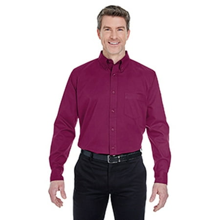 Ultraclub Ladies Whisper Twill Shirt - UltraClub Men's Whisper Twill