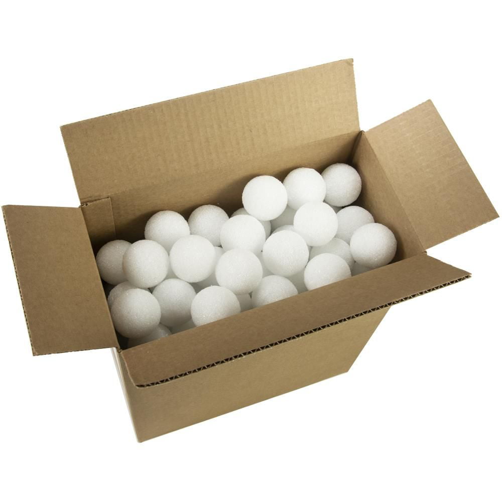1.5 Inch Small Styrofoam Balls for Crafts Bulk Wholesale 288 Pieces