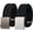 E-black+black, variant on Canvas Web Belt for Men Adjustable Cloth Fabric Military Belt with Metal Buckle