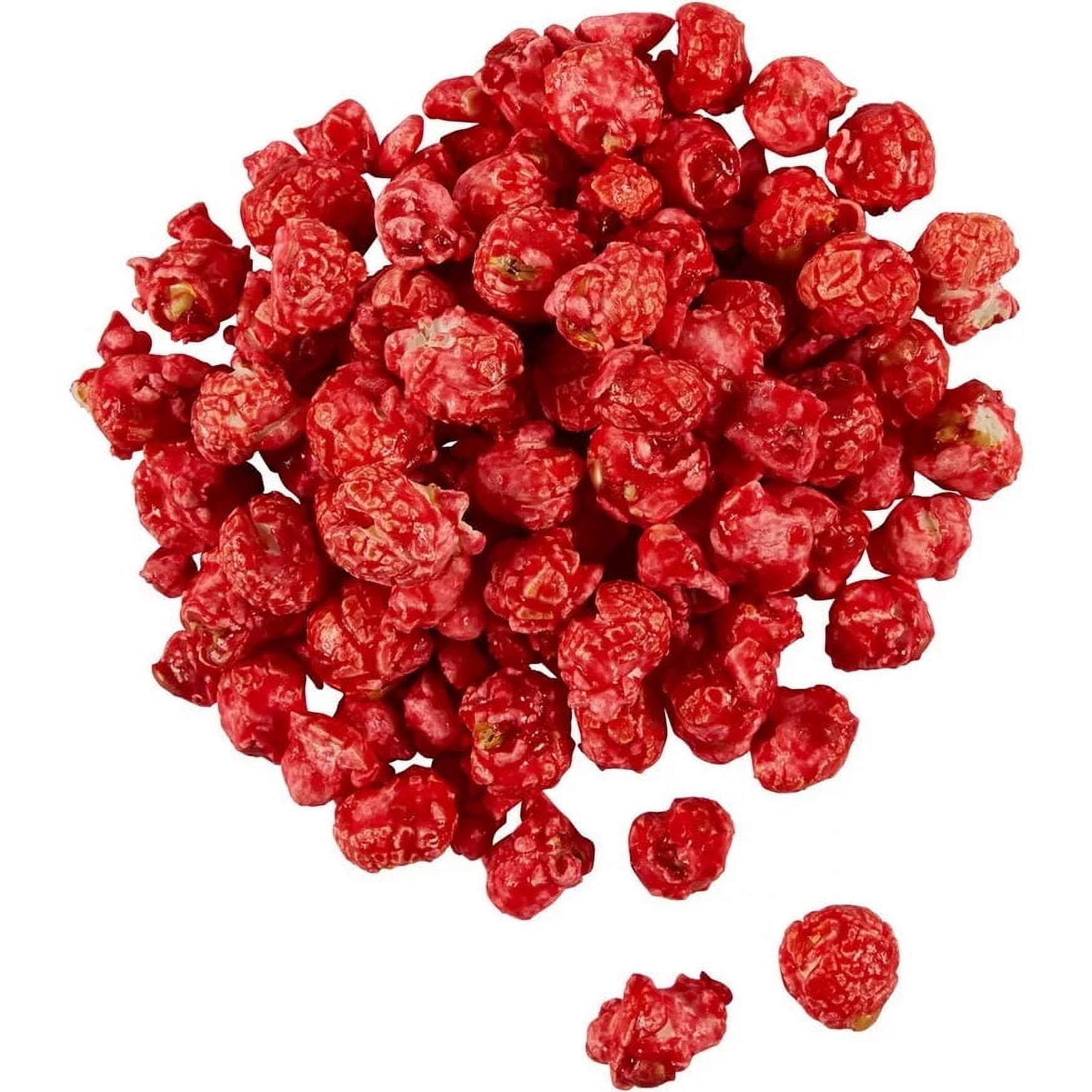 Pink Popcorn with Scoop, 20 Ounce, Watermelon Flavored Popcorn Tub, Fresh Gourmet Popcorn, The Hampton Popcorn & Candy Company