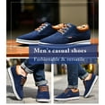 thumbnail image 5 of Cyiecw Men's Invisible Height Increasing Elevator Shoes Lace-up Fashion Casual Shoes 2.36 Inches Taller, 5 of 7