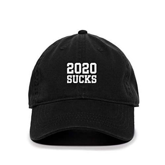 Tech Design 2020 Sucks Baseball Cap Embroidered Cotton Adjustable Dad Hat Black