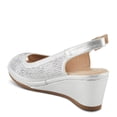 thumbnail image 5 of Patrizia Women's ADRIELLA Slingback Wedge Sandals Silver EU 36 / US 5.5 - 6, 5 of 5