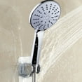 thumbnail image 2 of WHAMVOX 3 Pcs Adjustable Shower Head Shower Holder Plating Holder Rack 9.5X7 Cm Silver, 2 of 8