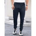 thumbnail image 4 of Jogger Pants Hombre De Felpa Gym Pans Pantalones Cargo Bolsa, 4 of 4