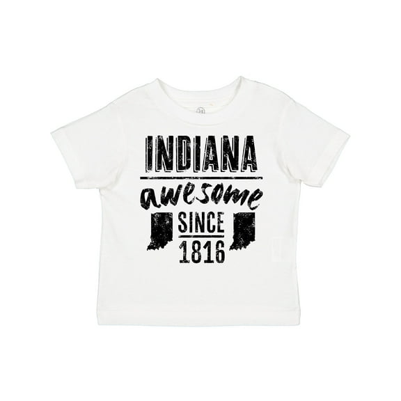 Inktastic Indiana Awesome Since 1816 Boys or Girls Toddler T-Shirt