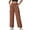 Coffee, variant on WMTBSRSW Women's Fleece Baggy Sweatpants for Curvy Wide Leg Drawstring Cargo Lounge Pants with Phone Pockets Y2K Trendy Clothes Black XXXL