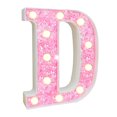 thumbnail image 1 of Letrero con letras LED con purpurina Warkul - Luz LED, luz nocturna, decoración para fiestas, bodas y hogar, con orificio para colgar, 1 of 8