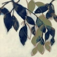 thumbnail image 2 of Goldberger, Jennifer 12x12 White Modern Wood Framed Museum Art Print Titled - Entwined Leaves II, 2 of 4