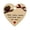 F, variant on PureCasa Wooden Heart Shaped Hanging Door Sign Wall Decor, Thanksgiving Cute Shaped Love Style Scene Festival Hanging Listing, Welcome Home Decorations for Thanksgiving Holiday, 1PC, A
