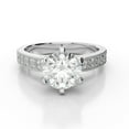 thumbnail image 2 of 1.50 Ct Stunning Solitaire Round Cut Diamond Bridal Rings Solid 950 Platinum, 2 of 6