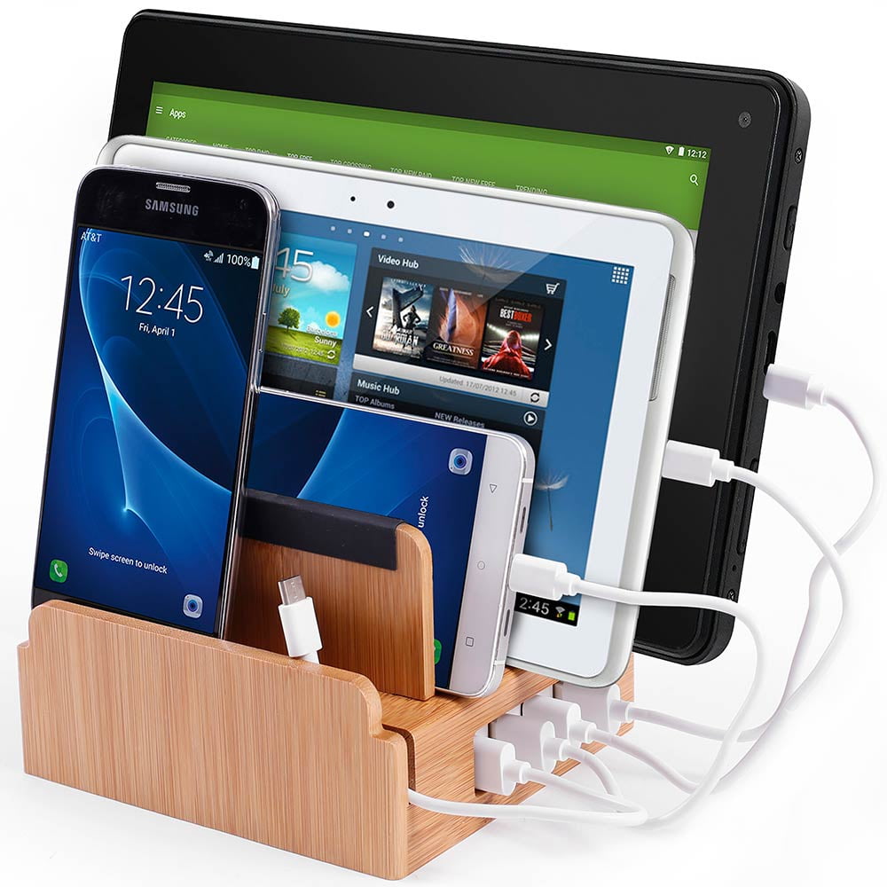 G.U.S Android/MicroUSB Charging Station, Detachable Universal Multi