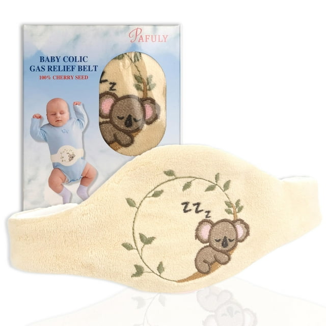 Cinturón Térmico para Cólicos de Bebé Pafuly con Semillas de Cereza