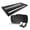 Style 2, variant on Yihuala Aluminum Alloy Guitar Pedalboard Pedal Size Guitar Effects Pedal Board with Carry Bag and Tape Accessories