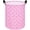 R-Pink Heart, variant on 19.7" Round Kids Laundry Basket Gift Basket Storage Laundry Hamper Laundry Basket Baby Toys Nursery Bin with Handles,Storage Basket for Kids Room Bedroom Decor(Football)