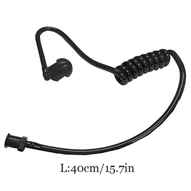 Walkie Talkie Earpiece Acoustic Tube Universal Communication Coiling