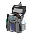 thumbnail image 1 of Large Capacity Hanging Shower Caddy PVC Mesh for College Dorm Camping Travel, 1 of 3