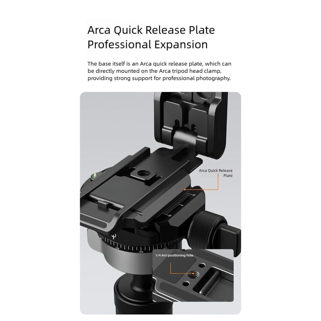 7829 MA38 Magnetic Phone Tripod , Portable Phone Holder Tripod for Strokes, 5 in 1 Portable Pocket Size video blogging Tripods with 180° Rotation & Strong Magnet (1Pcs)