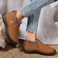 thumbnail image 2 of Men's And Women's Winter Plush Thick Slip One Foot Warm Boots, 2 of 9