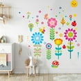 thumbnail image 6 of Ohmyroo Floral Vinyl Wall Decal Stickers Removable Peel Off Decor For Bedroom Living Room And Home Interior, 6 of 6