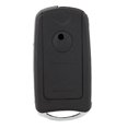 thumbnail image 2 of Carcasa para llavero con 3 + 1 botones, plegable, para coche, con control remoto, para llavero, carcasa, negro, repuesto para Mitsubishi 2007-2010 Eclipse EOTVIA No, 2 of 6
