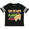 thumbnail image 3 of Inktastic Save the Earth. Its the Only Planet with Pizza. Boys or Girls Toddler T-Shirt, 3 of 5