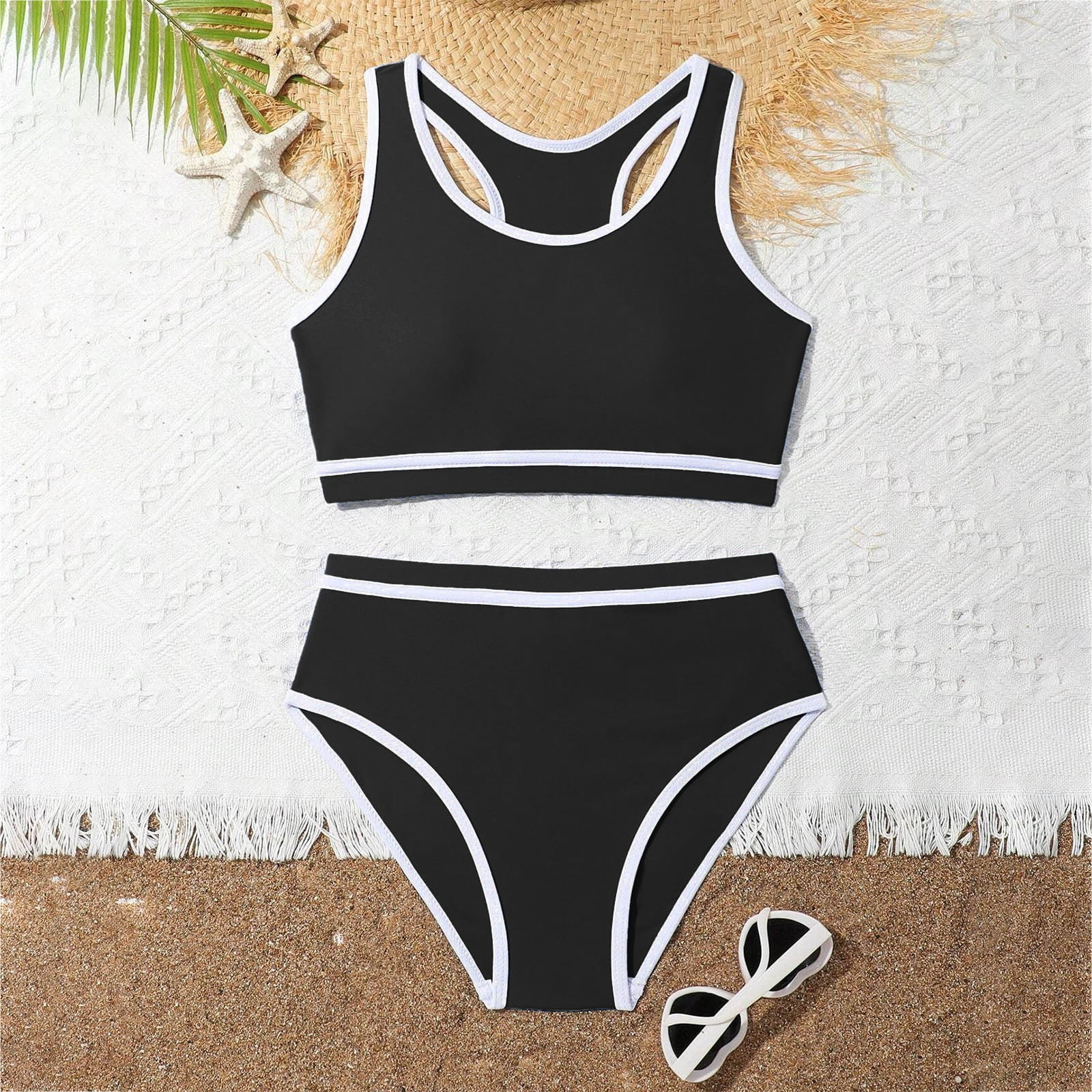 Gubotare Tween Girl Swimsuit Girls Two Piece Swimsuits