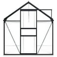 thumbnail image 3 of vidaXL Greenhouse with Base Frame Anthracite Aluminum 100.2 ft, 3 of 32